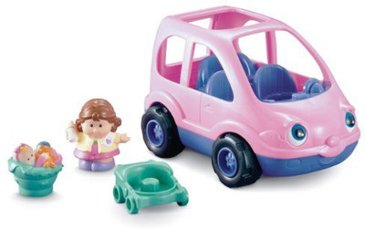 

Fisher-Price Little People Melody The Mini Van(Pink)