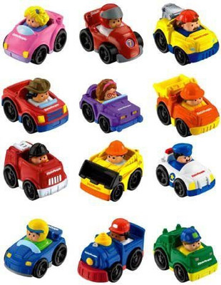 

Wheelies Fisher Price Set Of 12(Multicolor)