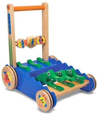 

Chadamyi Melissa & Doug Chomp & Clack Alligator Push Toy(Multicolor125)