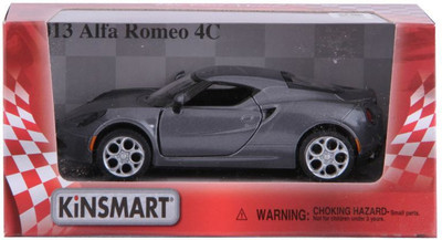 

Kinsmart 2013 Alfa Romeo 4C(Grey)