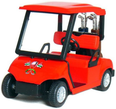 

KinsFun Die-cast Metal Golf Cart Model(Red)