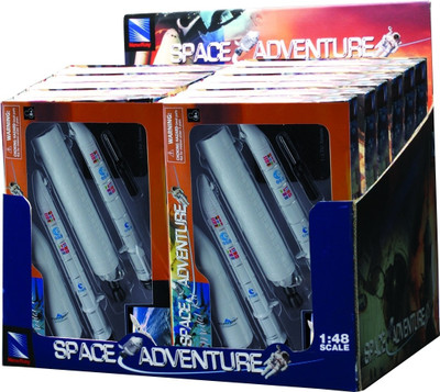 

New-Ray Rocket 5 Model Kit Display Box Kids Space Toy(Multicolor)