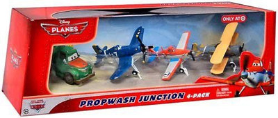 

Disney Pixar Planes Exclusive 155 Die Cast 4Pack Propwash Junction(Multicolor)
