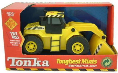 

Hasbro Tonka Toughest Minis Motorized Front Loader Lights & Sounds(Yellow)