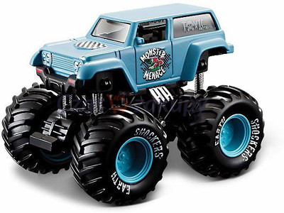 

Maisto Earth Shockers Blue SUV Monster Truck (4.5")(Blue)