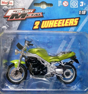

Maisto Triumph Speed Triple 1/18 Diecast Bike Model(Green)