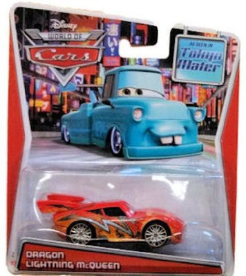 

Cars Toon Disney Pixar Carstoon Diecast dragon Lightning Mcqueen 155(Red)
