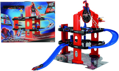 

Majorette Spiderman Downtown Garage Parking, 3 Decks(Multicolor)