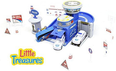 

Little Treasures Police Control Center Play Toy(Multicolor)