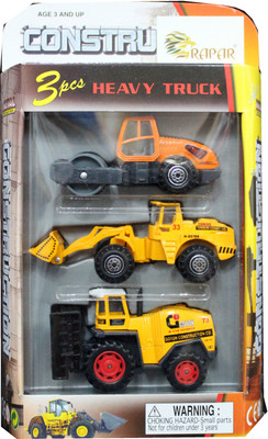 

Mamaboo Deluxe Construction Heavy Vehicle Set - 3 Pcs(Multicolor)
