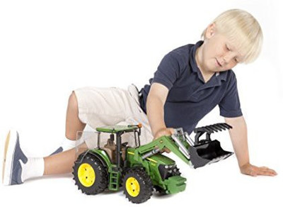 Bruder John Deere 7930 With Frontloader(Green)