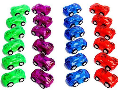 

Dazzling Toys 2" Pull Back & Let Go Racer Cars Pack Of 24 Cars Assorted(Multicolor)