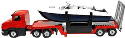 

Siku Low Loader with Boat