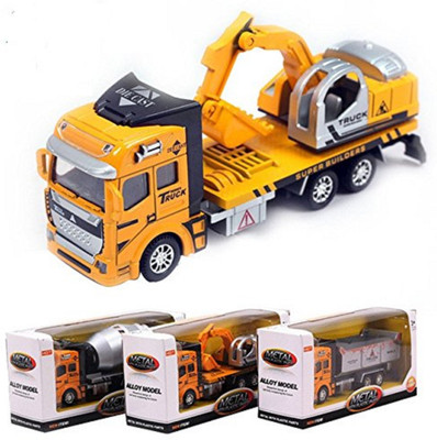 

RIANZ Die Cast Metal Trucks Set of 3(Yellow)