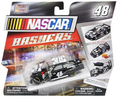 

Nascar Bashers Full Blast Crash Car 48 Jimmie Johson Kobalt Tools(Black)