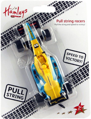 

Hamleys Pullstring Racers F1 Yellow and Blue(Multicolor)