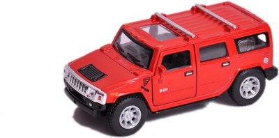 

Kinsmart 2008 Hummer H2 SUV (Red)(Red)