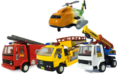 Furious 4 Fire Brigade Kit - Set-5(Multicolor)
