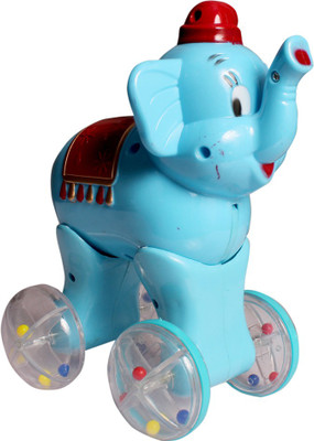 

Kanchan Toys Elephant Press Down Toy(Multicolor)