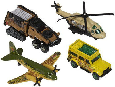 

Matchbox Sky Busters Mission Force Jungle Adventure Pack(Multicolor)