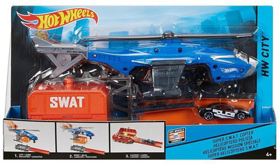 

Hot Wheels Super S.W.A.T. Copter(Multicolor)