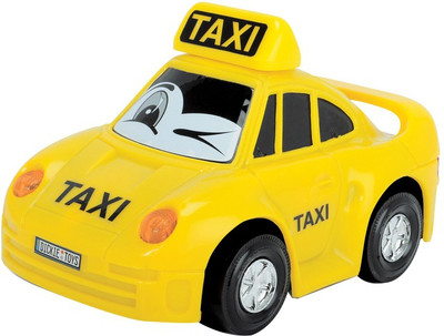 

Dickie Mad Taxi 12 Cm With Light(Yellow)