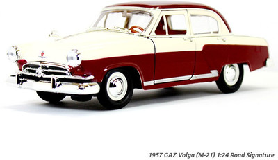 

Road Signature 1957 GAZ Volga (M-21) 1:24 Yatming(Red)