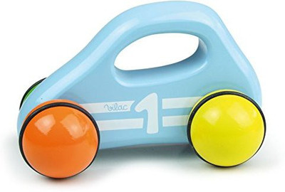

Vilac Baby Car with Handle, Blue(Blue)