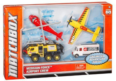 

Matchbox Sky Busters Mission Force Airport Adventure Pack(Multicolor)