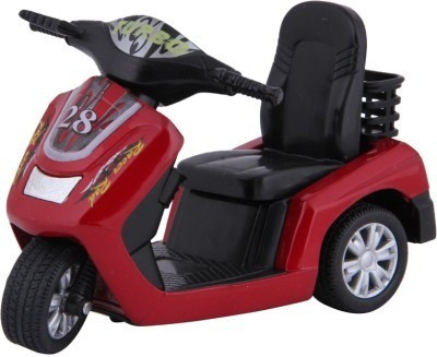

Mayatra's Kinsmart Die-Cast Metal Turbo Scooter Maroon(Multicolor)