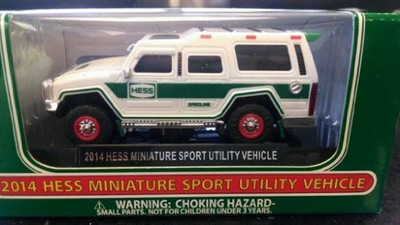

Hess 2014 Miniature Sport Utility(White)