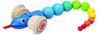 

Plan Toys Pull Along Snake(Multicolor)