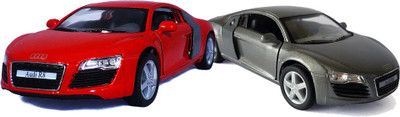 

Kinsmart JACK ROYAL-AUDI R8 (GREY-RED)(Multicolor)