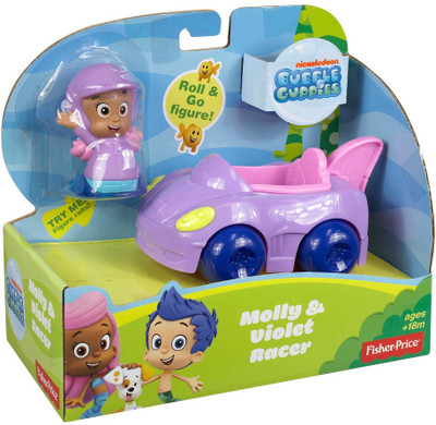 

Fisher-Price Nickelodeon Bubble Guppies: Molly And Violet Racer(Purple, Pink), Pink;purple