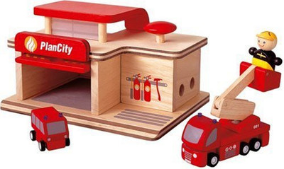 

Plan Toys Plan City Fire Station(Red)