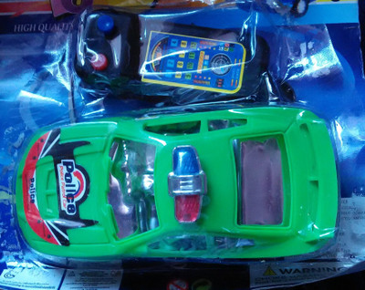 

Happy Hours Police Car for kids(Green)