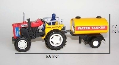 

Centy Toys Tractor with Tanker(Yellow)