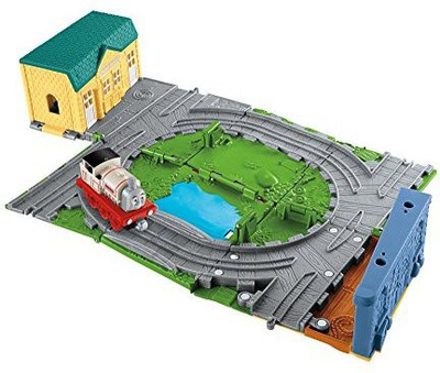 

Fisher-Price Thomas & Friends Take-n-play Portable Railway.(Multicolor)
