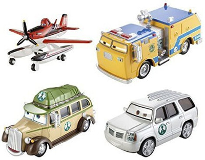 

Mattel Disney Planes Fire & Rescue Fusel Lodge Fire Alarm(Multicolor)