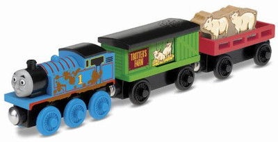 

Fisher-Price Thomas Wooden Railway - Thomas Pig Pick-Up(Multicolor)