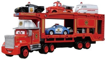 

Takara Tomy Tomica Disney Cars Rescue Go Go Carrier Car Mack(Red)