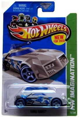 

Hot Wheels Hw Imagination 75/250 Blue And Grey Turbo Turret(Grey)