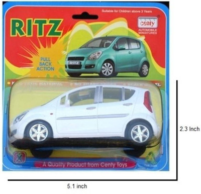 

AM Enterprises Ritz Toy Car for kids(White)