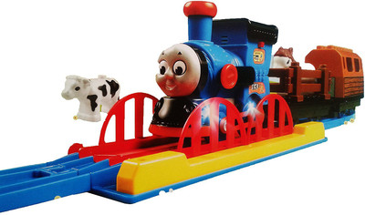

Jack Royal Thomas Train Open Bridge(Yellow, White, Blue, Red, Green, Brown), Blue;brown;green;red;white;yellow