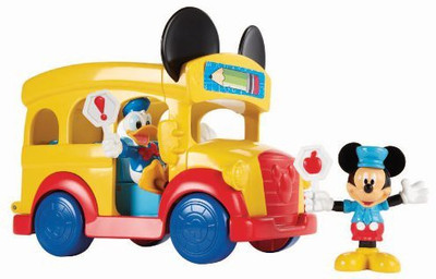 

Fisher-Price Disney Mickey Mouse Clubhouse Slidin' School Bus(Yellow)