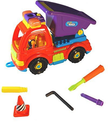 PSE Take A Part Dump Truck Set Lights & Sound(Multicolor)