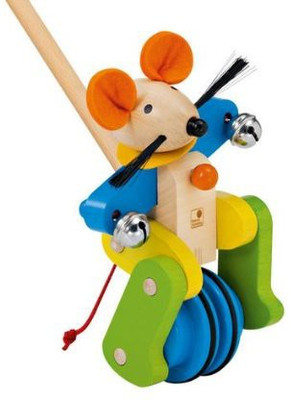

Selecta Spedino Wooden Push Toy(Multicolor)