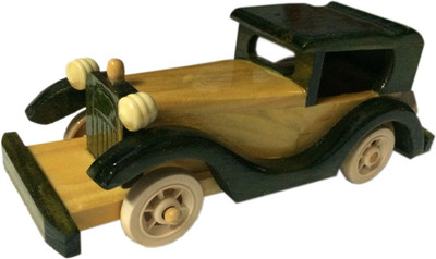 

Kraftgrove Wooden Vintage Car(Orange)