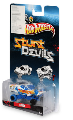 

Hot Wheels Stunt Devils Buggy(White, Blue), Blue;white