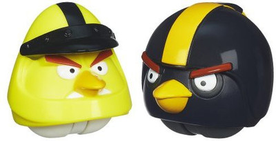 

Angry Birds Playskool Heroes Angry Birds Go! Yellow Bird and Black Bird(Multicolor)